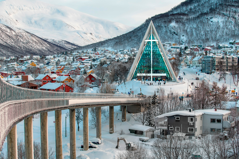 La catedral del artico en Tromso