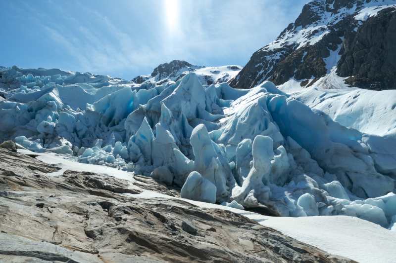 glaciar svartisen