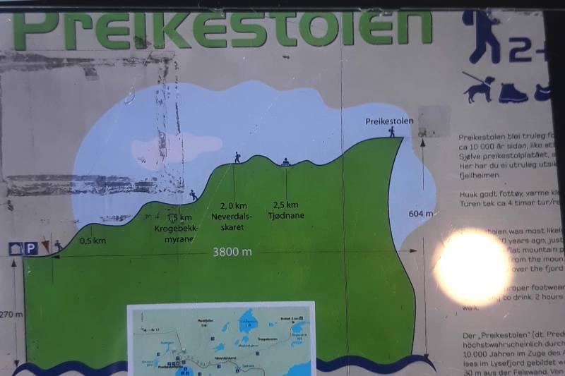 ruta al preikestolen