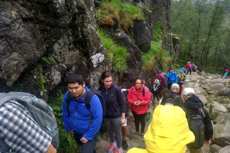 subida al preikestolen