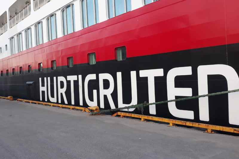 viajar en el hurtigruten