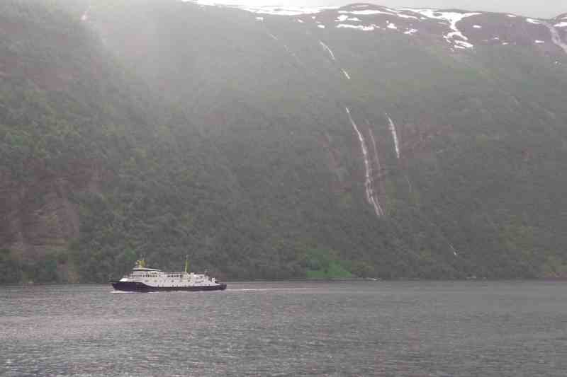viajar en ferry por noruega